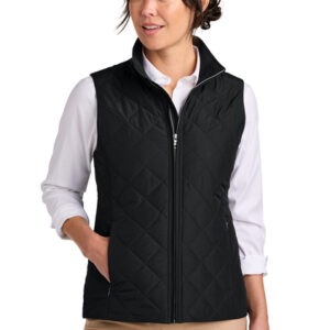 **SALE** BB18603 Brooks Brothers Women’s Quilted Vest - Large