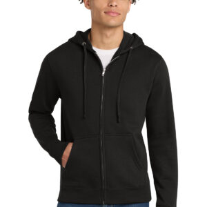 **Sale Large Only**DT6102 District® V.I.T.™ Fleece Full-Zip Hoodie