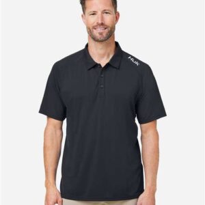 **Sale Large Only**H12L005 HUK Men's LoPro Solid Performance Polo