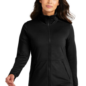 **Sale  Medium Only** LK595 Port Authority® Women's Accord Stretch Fleece Full-Zip