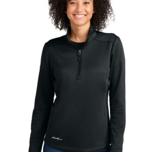 **Sale Large Only**EB2370 Eddie Bauer® Women’s Smooth Mid Layer Fleece 1/2-Zip