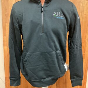 **SALE** NKDX6720 Nike Women's Club Fleece Sleeve Swoosh 1/2-Zip**SMALL BUSINESS ONLY**
