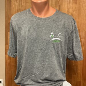 **SALE** ALLO FOOTBALL SHORT SLEEVE TRIBLEND **XL COLOR LOGO ONLY**